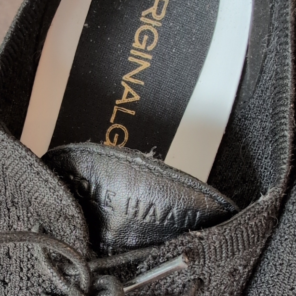 Cole Haan Women's Black Knit Oxfords 8.5 - Picture 2 of 10